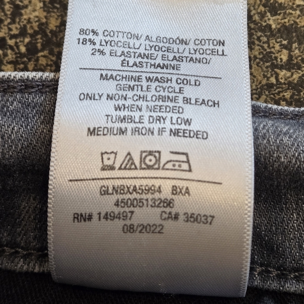 Joe's Jeans Washed-Out Gray Straight Leg Classic Fit โ Women's Size 25 - Picture 8 of 14